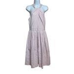 Gal Meets Glam Mauve Striped Claire Halter Dress Sz. 10 Photo 3