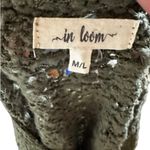 In Loom  Green‎ Crocheted Sweater Photo 4