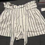 ZARA  High Waisted Striped Shorts in Size XS Photo 4