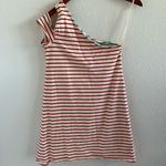 Maeve Anthropologie Striped Marketa One Shoulder Dress Striped Preppy Classic XS Photo 0