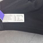 Parfait Bra US Size 38H Lined Molded Cups Black Shimmer Stripes Underwire Photo 6