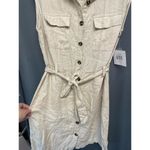 Ellen Tracy  LINEN BLEND SHIRT DRESS NWT small (b46 ) Photo 7
