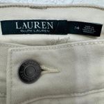 Lauren Ralph Lauren Modern Straight Leg White Jeans Women’s Size 14 Photo 3
