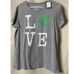 Grayson Threads Grayson/Threads Hello Gorgeous Women’s Size Large Love Shamrock T-shirt St Patty Photo 0
