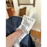 Varley Belle Boxy Short Sleeve Romper Playsuit Slate Blue Shimmer Shell Photo 6