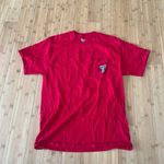 Hanes Red Short Sleeve Texas Tee Photo 1