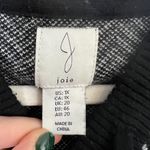 Joie  Chevron Striped Hooded Hoodie Sweater Sweatshirt Plus Size Comfy Loungewear Photo 6