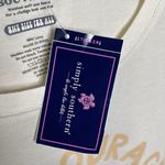 Simply Southern OS "Have courage and Be Kind" Tee - VANILLA ACID Photo 3