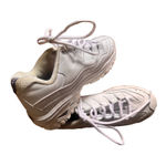 Skechers  Sport‎ Sneakers White Leather Lace Up Walking Shoes US 8 Photo 5