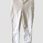 L'Agence L’AGENCE Josie High Rise Skinny Jeans Size 25 White Women’s Split Side Hem NWOT Photo 2