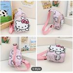 Hello Kitty Sanrio Lightweight Waterproof  Nylon Crossbody Bag - Photo 2