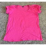 Torrid Women's Pink Heritage Slub Puff Sleeve Tee size 0 Photo 0