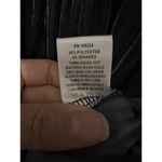 Indigo Soul gray velvet shirt dress size Medium Long sleeve Silver Tunic Photo 5