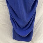 Tularosa Revolve:  Green Nomas Dress- Baja Blue-ruched sides-size L Photo 7