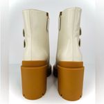 Gucci Kensington GG Supreme Leather Crystal Buckle Platform Ankle Boots EU 41 Photo 4