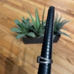 Sterling Silver Vintage .925 Mother of Pearl Inlay Band Ring Pastel Coquette Sz 8 - 7.5 Photo 5