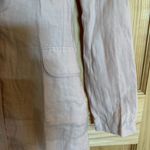 Spiegel Light Pink 100% linen Trench Coat Size 6 Photo 1