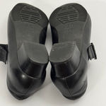 Beautiful Women's Tara Mary Jane Pump Size 40/9.5 Black Leather Low Heel Shoe Photo 3