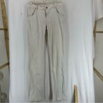 Elie Tahari Adena Straight Low Rise Jeans Women’s 8 White Photo 0