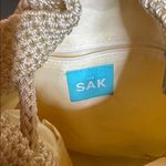 The Sak NWOT Large Dylan Backpack in Crochet w/ Adjustable Backstrap Cream Ivory Photo 6