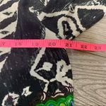 Rococo sand throne print silk embroidered blouse Black Size XS Photo 4