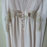 Vintage Van Raalte Babydoll Nightgown Women size 36 Nylon Gown Pink Coquette 60s Photo 4