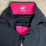 Puma Black & Pink Leggings Women’s Medium Photo 4