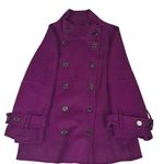 Per Se  Wool Angora Jacket Coat Violet L Photo 0