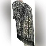 Siren Lily  Fringe Floral Women's Kimono (308) Photo 2