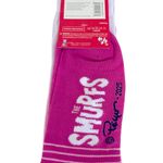 THE SMURFS CREW SOCKS Pink Photo 2