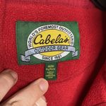 Cabela's Cabela’s red fleece vest size medium Photo 3