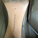 Banana Republic leather suede 3” chunky heels Photo 6