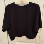 Athleta x Alicia Keys Black Cropped Tee Photo 2