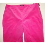 Womens Worth New York Pants High Waist Pink Office 12 NWT $298 Ankle Corduroy Photo 1