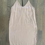 Lunya Washable Silk Slip Dress Light Otium Tan and Immersed Black Extra Large Photo 0