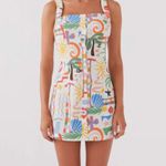 Peppermayo Linen Mini Dress - Summer Palm Photo 0