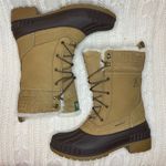 Kamik  Siennah Women's Snow Mid Calf Boot in Beige Tan Photo 4