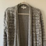 Knox Rose  Womens Size Medium Multicolor Printed Open Front Cardigan Sweater Photo 1