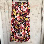 Anthropologie  Maeve the Colette Cropped Wide-Leg Pants, Floral Mod Print Photo 1