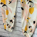 Heidi Klein Honolulu Woven Harem Trousers Drawstring Elastic Waist Size Small Yellow Photo 4