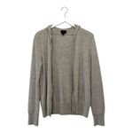 J.Crew  Collection Italian Cashmere Zip-front Hoodie Size Large Photo 1