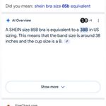 SheIn Leisure Soft & Comfy White Bustier Style Bra Underwire 85B=38B US Size Photo 10