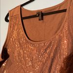 Maurice's Sequin Embellished Brown Tank Top (BUNDLE ME !) Maurice’s size 2 Photo 2