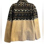 County Clothing Company Tan Black Button up w Pockets Women’s Jacket Sz M Size M Photo 3