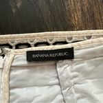 Banana Republic Women’s Skirt Size 6 Black White Embroidered Eyelet Pencil Photo 3