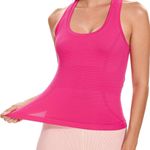 Workout Tank Tops for Women Sleeveless Gym Tops Seamless Racerback Athletic Yoga Shirts Photo 0