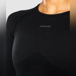 Gymshark Black FLEX SPORTS LONG SLEEVE CROP TOP Size Small Photo 4