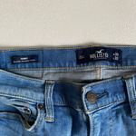 Hollister Men’s Skinny Jeans W33 L32 Dark Wash Distressed Stretch Denim Photo 2