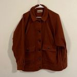 Urban Outfitters UO Chelsea Wool Shirt Jacket in color chocolate Photo 0