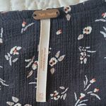 Free People  Floral Lolita Top Black Women's  size XS Photo 8